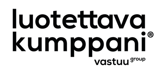 Luotettava Kumppaniyritys logo