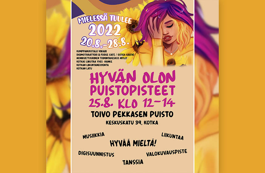 Sotek on mukana Mielessä tuulee -viikolla