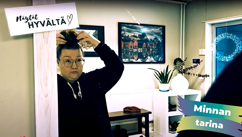 Sotek = Place to be: Minna on saanut Sotekilta rytmiä arkeen, sosiaalisia kontakteja ja uutta suuntaa työelämään – Katso Minnan tarina!