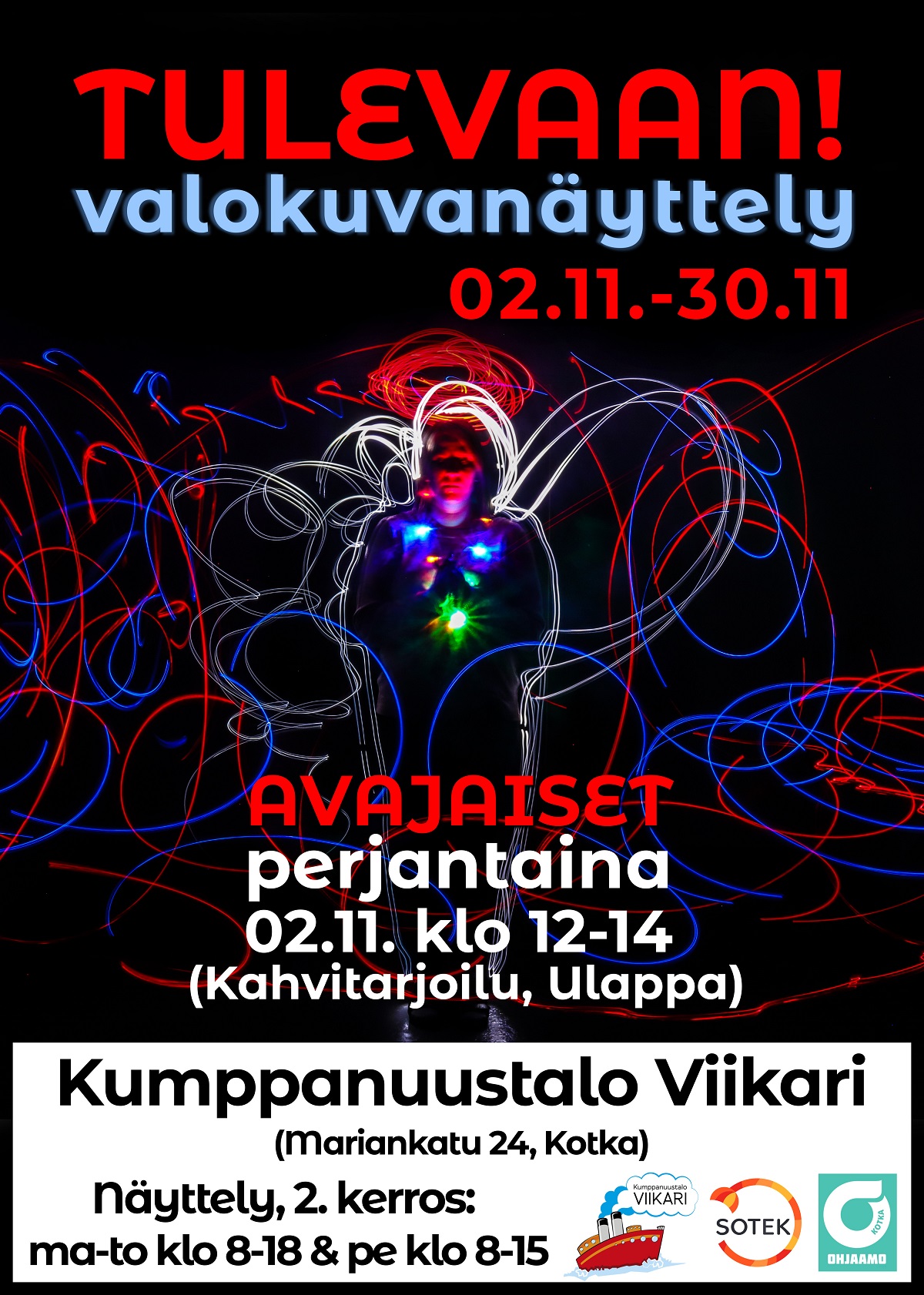 Tulevaan! -ryhmän valokuvanäyttely 2.-30.11.