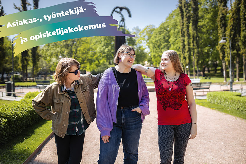 Millä tolalla ovat asiakas-, työntekijä- ja opiskelijakokemus tällä hetkellä Sotekilla?