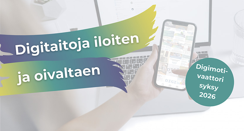 Digimotivaattorin syksyn -26 kurssit on julkaistu