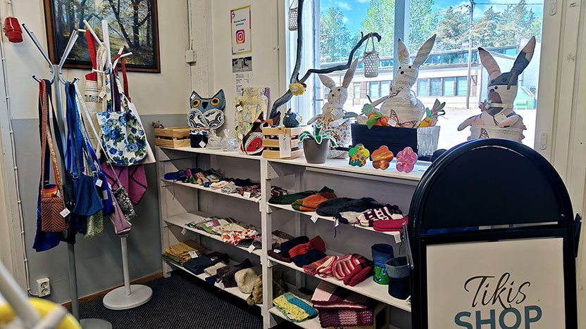 Tikis shop ja korjausompelupalvelu kesätauolla 1.6.–31.8.2026
