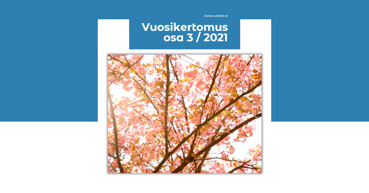 Hienoja kokemuksia uusista valmennusympäristöistä sekä palvelujen juurtumista ja todellista lentoon lähtemistä: vuosikertomuksemme 2021 viimeinen osa on julkaistu